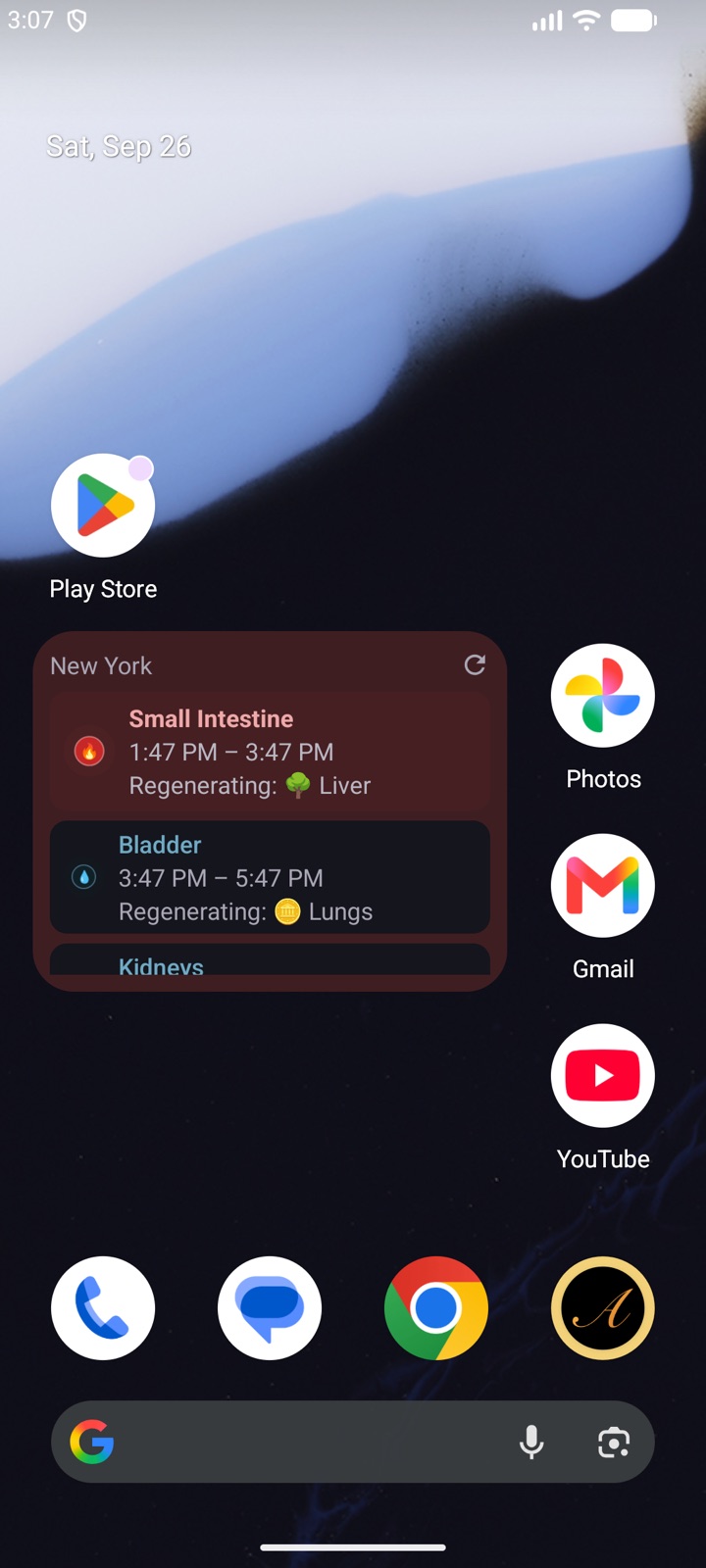 The widget